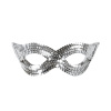 foto 1 pailletten oogmasker zilver bling bling 
