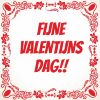 fijne valentijnsdag tegel