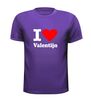foto 3 i love valentijn t-shirt korte mouw