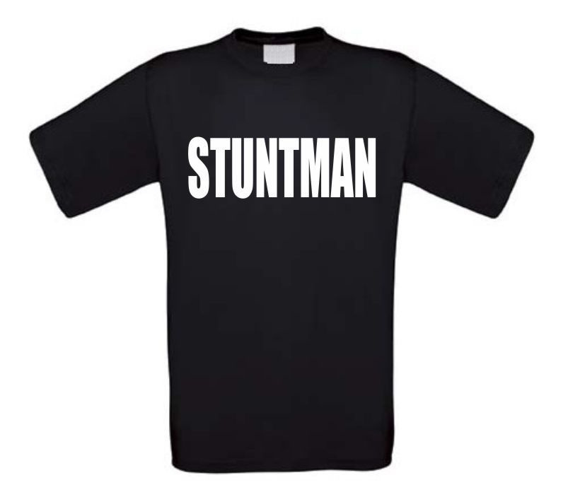stuntman t-shirt korte mouw