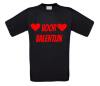voor valentijn t-shirt korte mouw