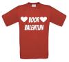 foto 3 voor valentijn t-shirt korte mouw