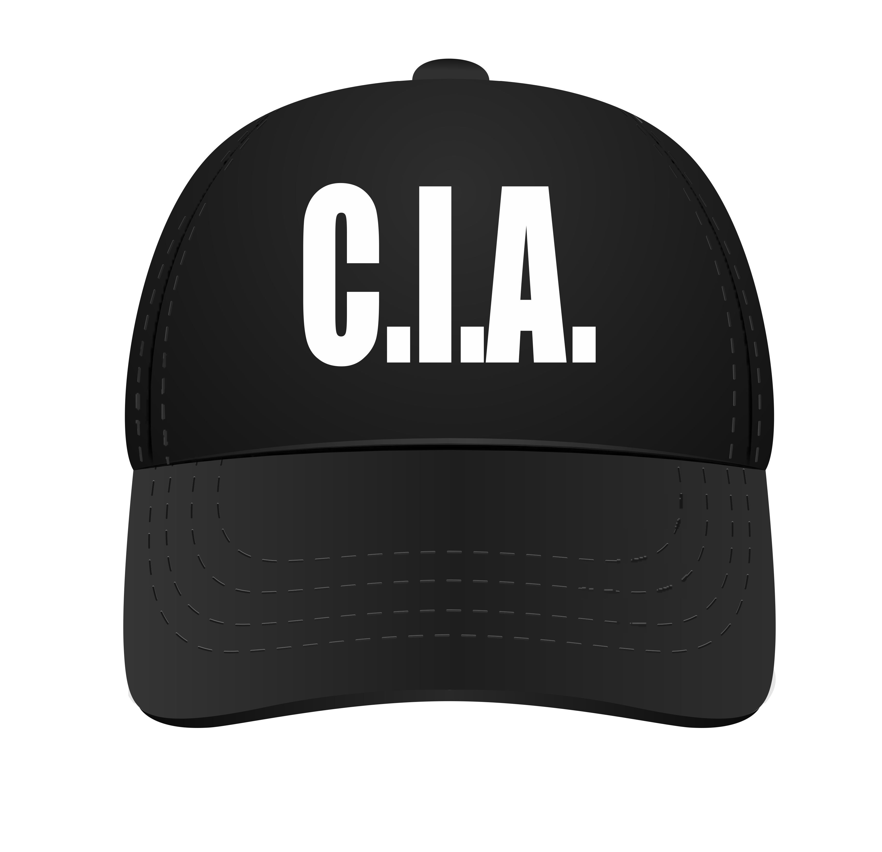 cia pet cap zwart