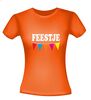 foto 10 Feestje t-shirt met vlaggenlijn opdruk