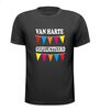 van harte gefeliciteerd t-shirt korte mouw
