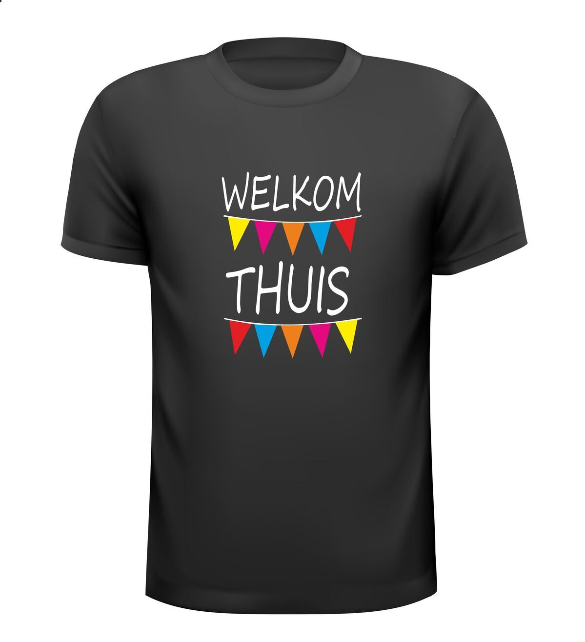 Welkom thuis t-shirt korte mouw