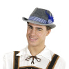 foto 2 Beierse hoed fedora oktoberfest blauw