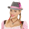 foto 2 Beierse hoed fedora oktoberfest roze