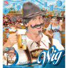 foto 2 Beierse pruik man met snor en sik grijs