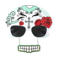 Bril dia de los muertos schedel met tanden Bril dia de los muertos schedel met tanden