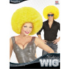 foto 2 disco soul  groovy afro pruik geel groot