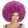 disco soul  groovy afro pruik paars groot