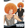 foto 2 Disco soul groovy afro pruik oranje groot