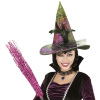 foto 2 Gothic heksenhoed met versiering holografisch