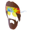 foto 3 hippie bril met baard