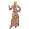 Hippie dame woodstock kleurrijk 