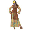 foto 3 Hippie flower power jurk dame peace lang model