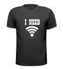 foto 1 i need free wifi t-shirt korte mouw