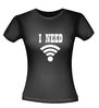 foto 2 i need free wifi t-shirt korte mouw