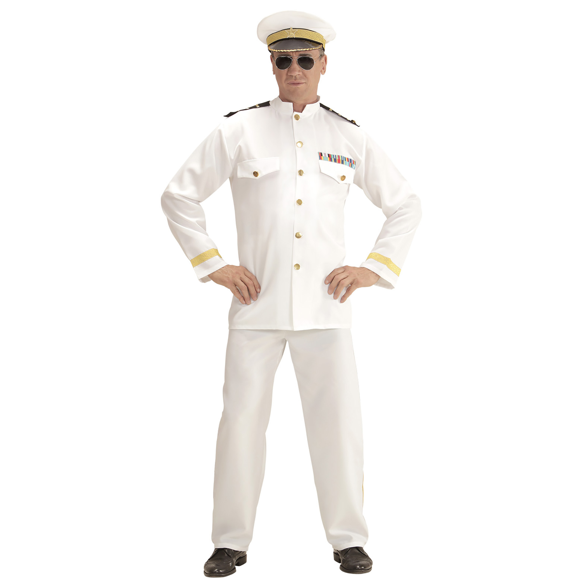 Kapitein marine kostuum heren volwassen the love boat