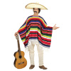 foto 1 mexicaanse poncho caramba volwassen kleurrijk