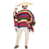 foto 4 mexicaanse poncho caramba volwassen kleurrijk