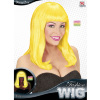 foto 2 Neon pruik half lang haar patsy geel