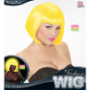 foto 2 Neon pruik Valentina volwassen bobline geel