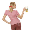 foto 3 oktoberfest blouse rood wit geblokt beiers madchen