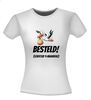 foto 14 ooievaar zwanger t-shirt korte mouw besteld levertijd negen maanden