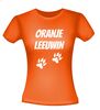 oranje leeuwin t-shirt korte mouw