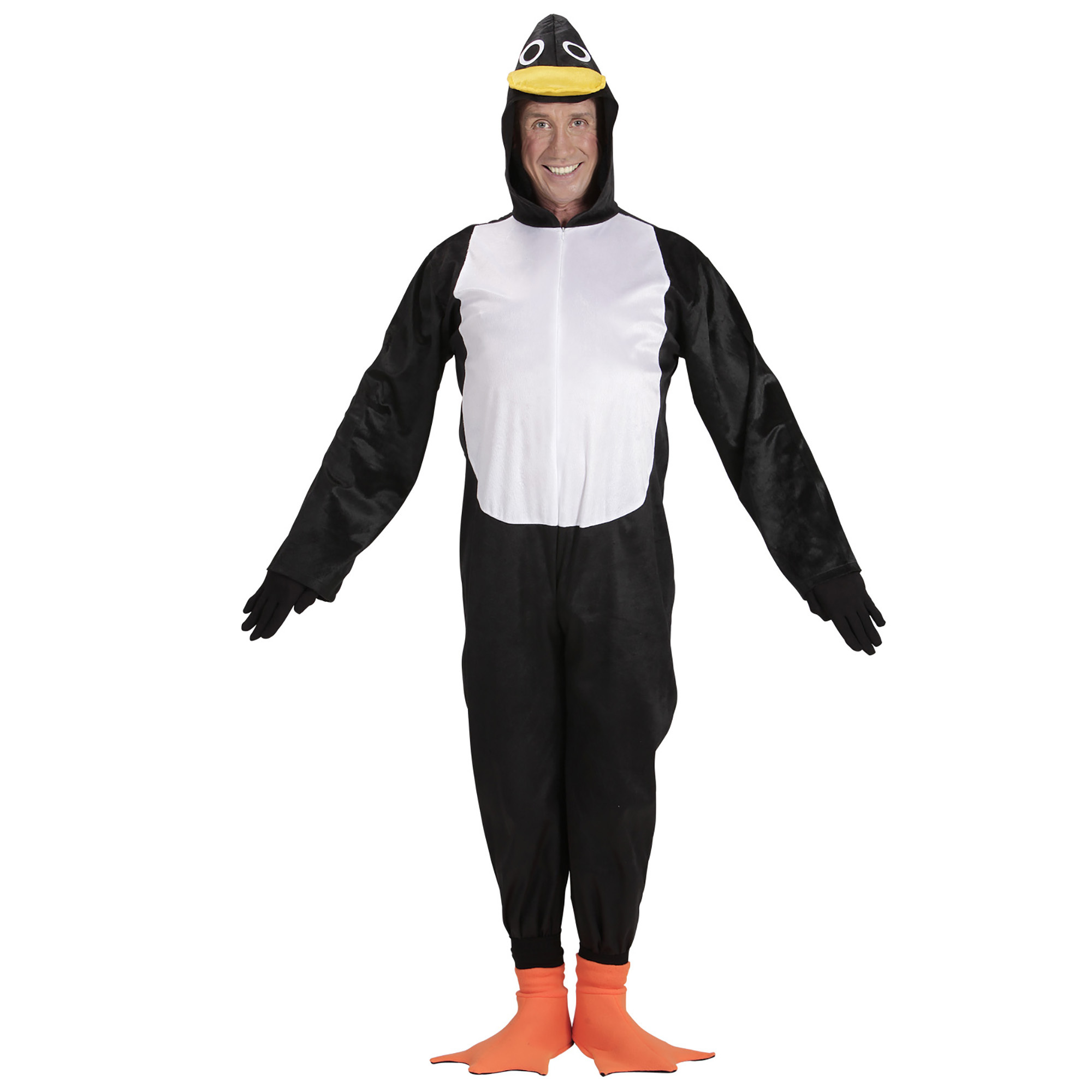 Pinguin kostuum volwassen waggelend 