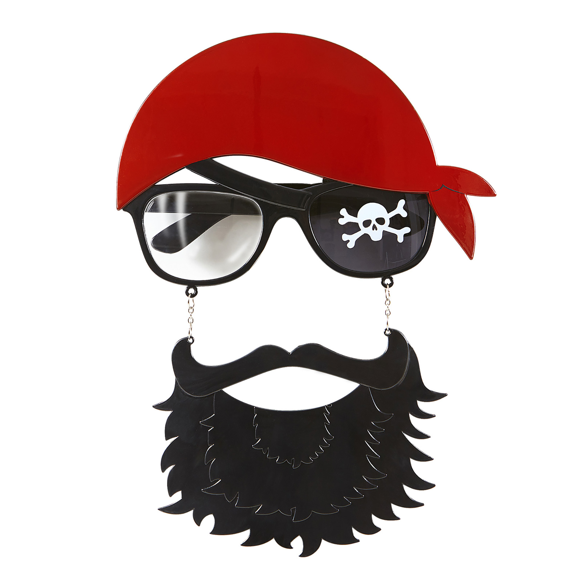 Piraten bril met baard