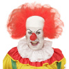 foto 1 Pruik horror clown kale kop met rode haren