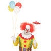 foto 3 Pruik horror clown kale kop met rode haren