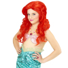 foto 3 Pruik kleine zeemeermin rood kind