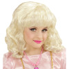 Pruik prinses blond  kind 