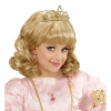 foto 3 Pruik prinses Hannah blond met kroon kind