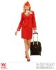 foto 4 Rood stewardess kostuum 