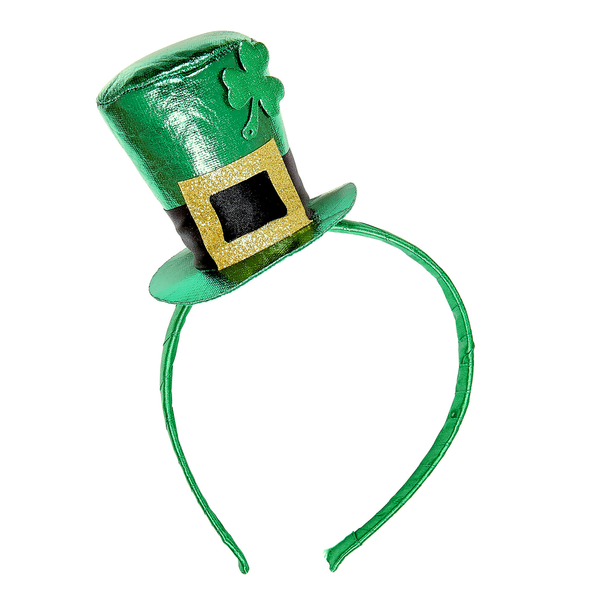 St patricks day Ierse hoofdband met hoge hoed