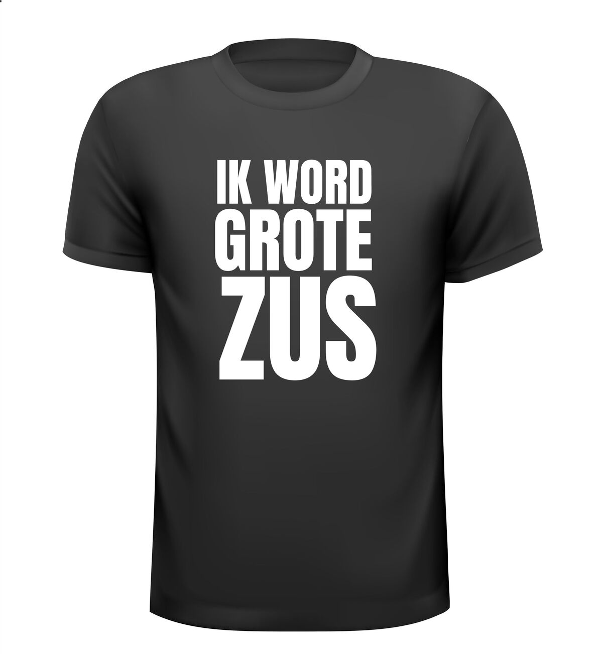 Stoer shirtje ik word grote zus