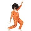 foto 5 Trainingspak fluweel oranje king of the disco 80's en 90's
