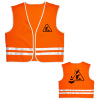 foto 1 wegwerker oranje vest volwassen