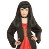 foto 3 Zwarte vampiers pruik meisje lang haar