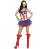 foto 1 Amerikaans super hero sexy  dames kostuum