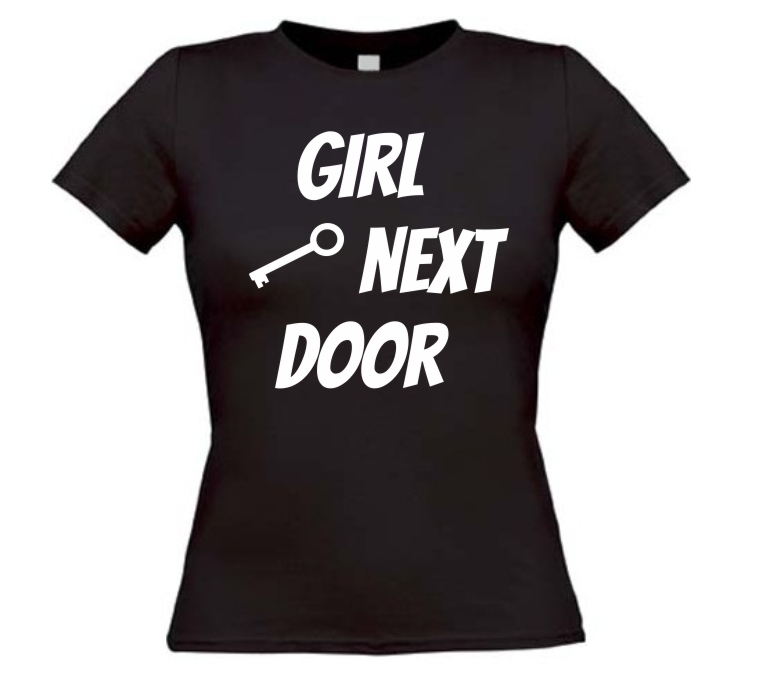 girl next door t-shirt