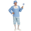 foto 4 Groot volwassen baby kostuum volwassen blauw