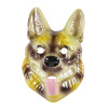 Herders hond masker pvc kind
