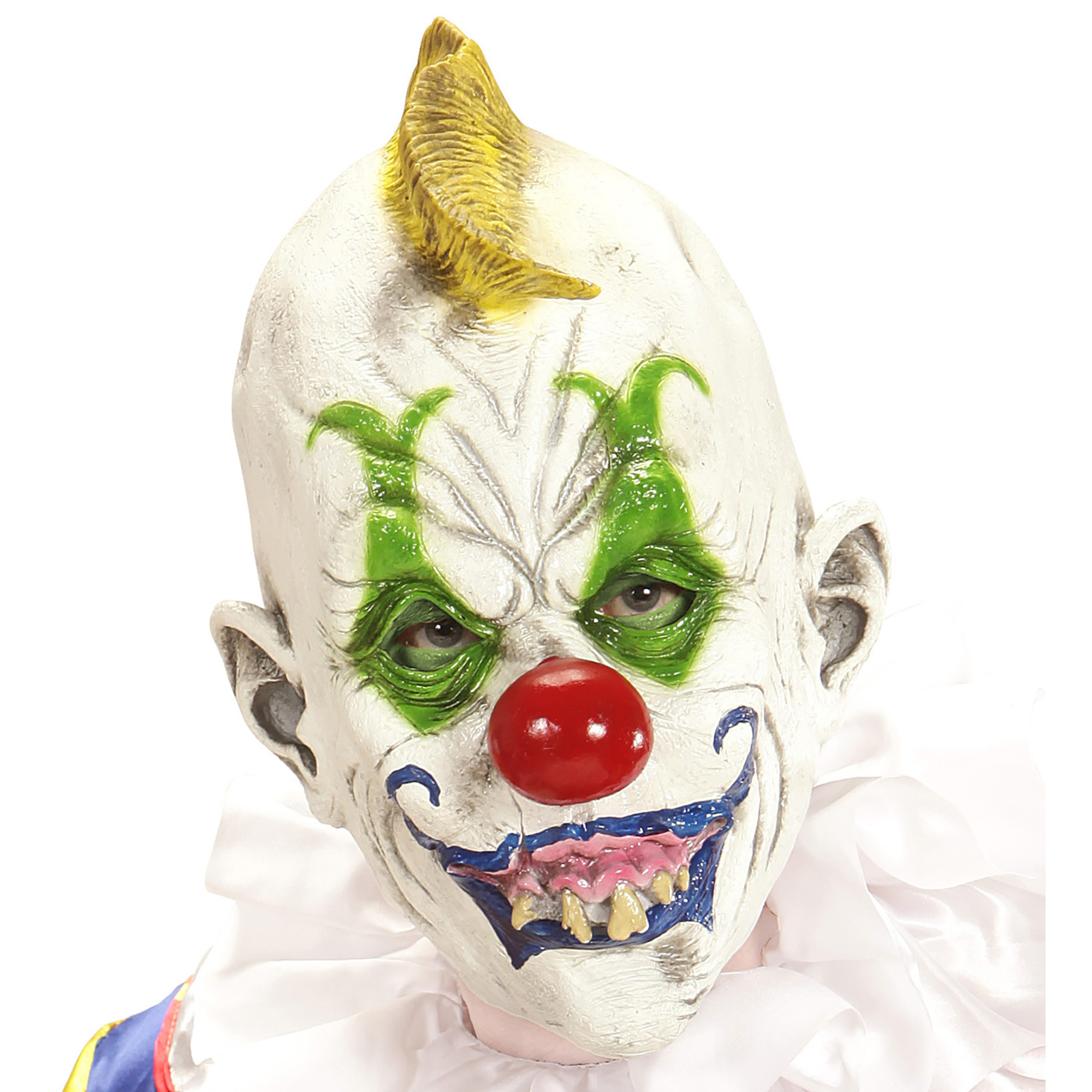 Horror clown masker voor volwassenen het angstaanjagende accessoire voor halloween en griezelfeesten
