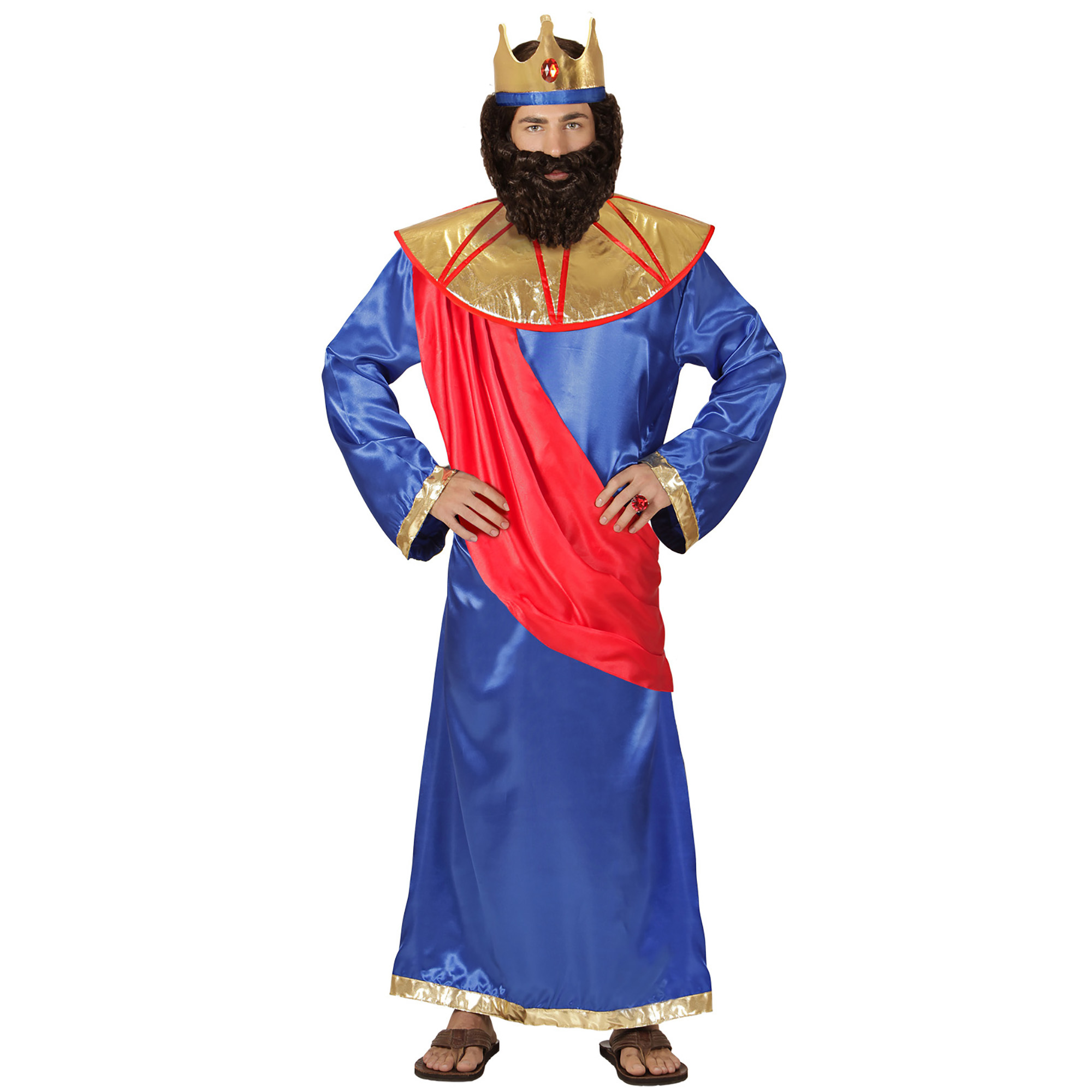 Conjugeren Archaïsch video Koning kostuum volwassen 3 koningen Goedkoop